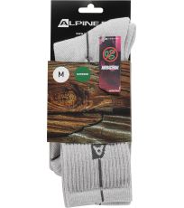 Unisex ponožky BANFF 2 ALPINE PRO vapor blue