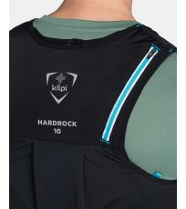 Unisex bežecká vesta HARDROCK 10-U KILPI Čierna