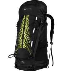 Unisex outdoorový batoh 65 l PIGE ALPINE PRO čierna